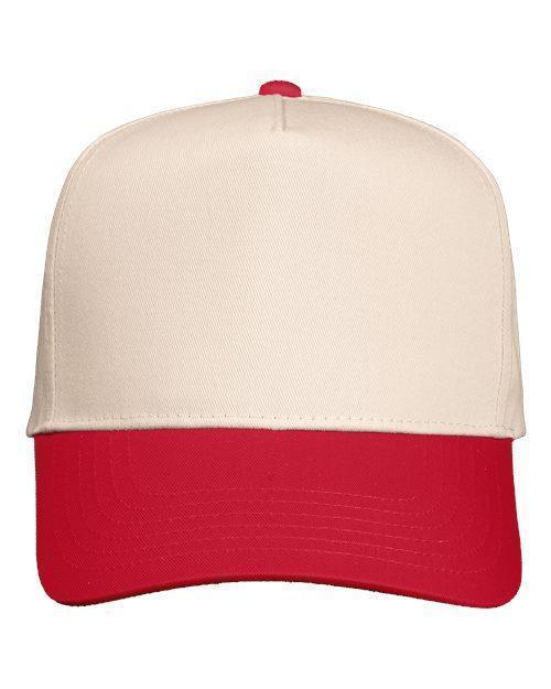 American Honey Embroidered Adjustable Five-Panel Twill Hat