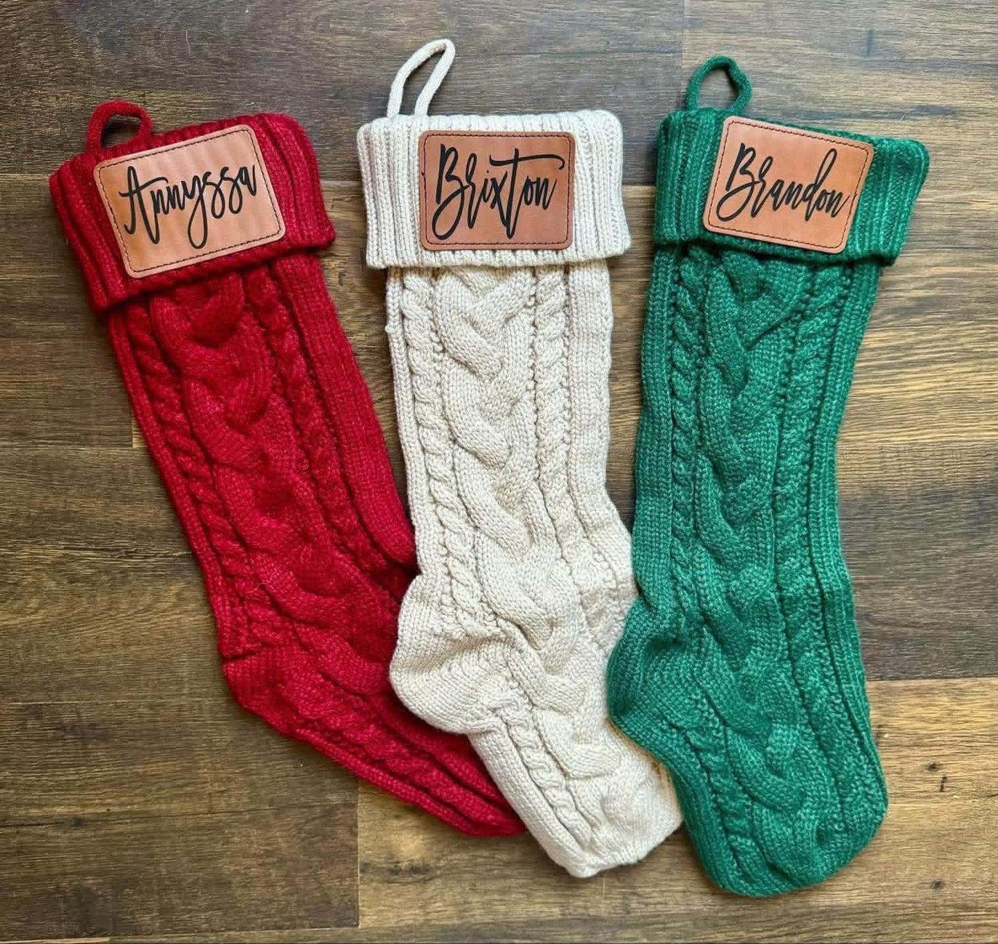Custom Christmas Stockings - Close 7/24