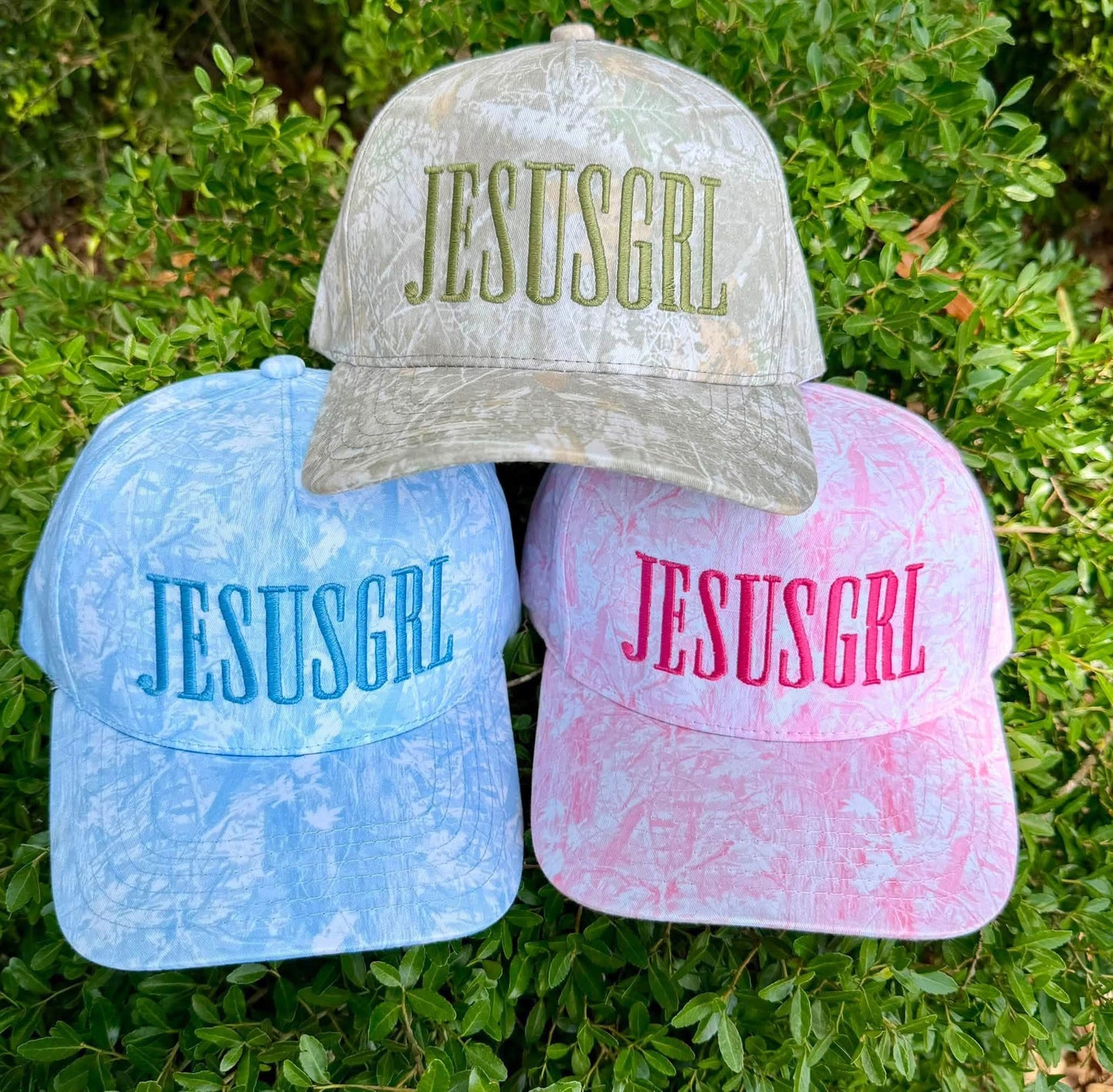 JESUSGRL CAMO HAT